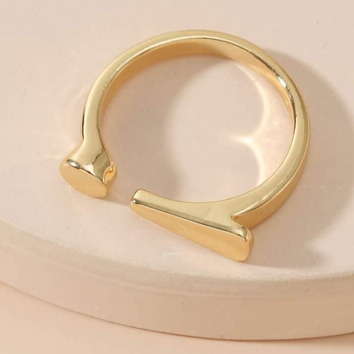 Minimalist Charm Ring