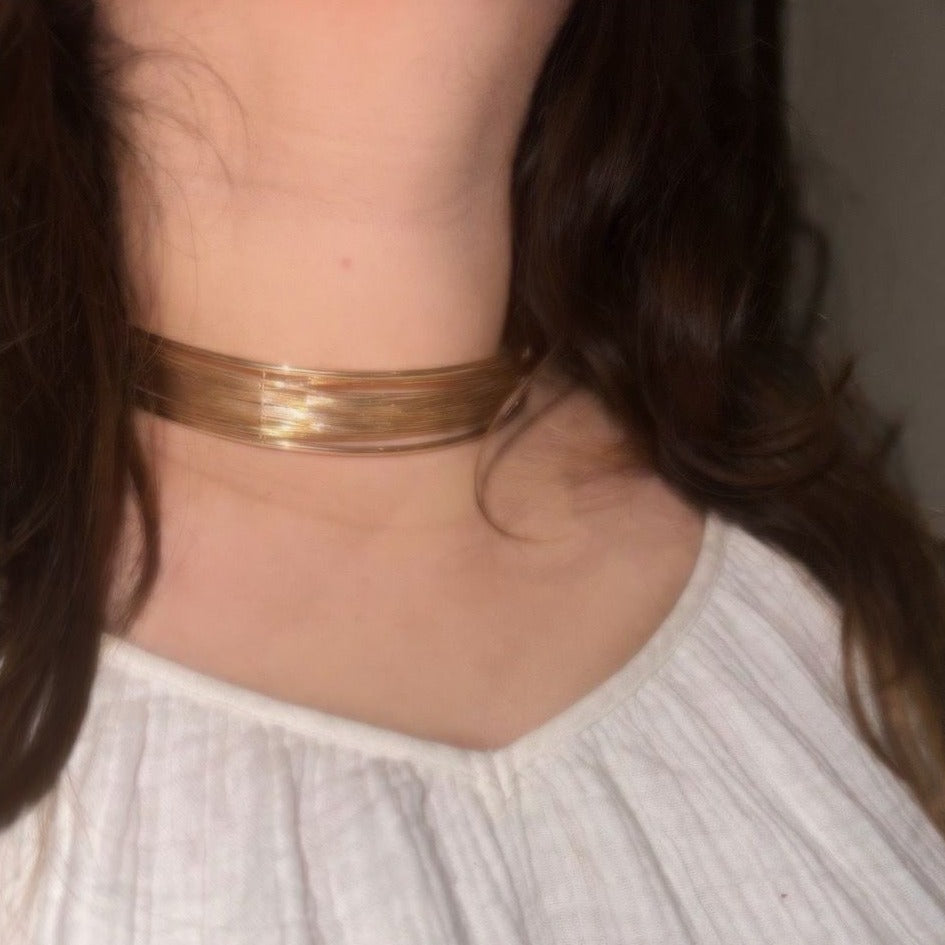 Elegant Grace Strings Choker